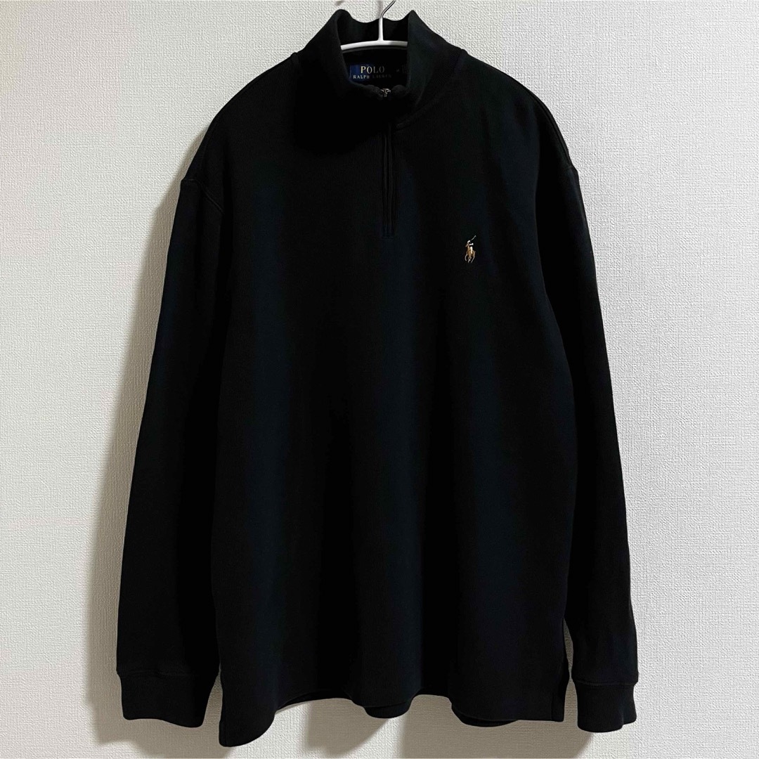 POLO RALPH LAUREN(ポロラルフローレン)のポロラルフローレン POLO RALPH LAUREN ハーフジップ スウェット メンズのトップス(スウェット)の商品写真