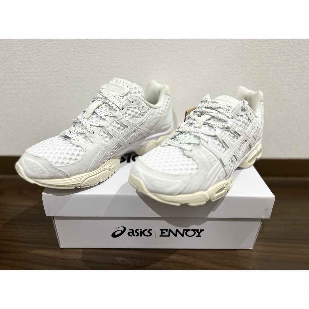 asics(アシックス)のENNOY×Asics Gel-Nimbus 9 "White/Cream" メンズの靴/シューズ(スニーカー)の商品写真