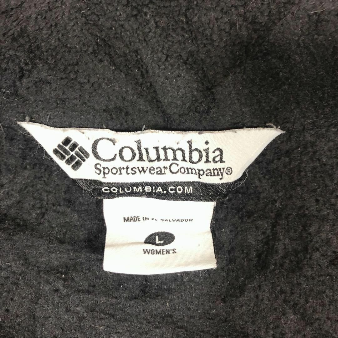 Columbia(コロンビア)のコロンビア　フリース　ジャケット　黒　ブラック　レディース　Lサイズ レディースのジャケット/アウター(その他)の商品写真