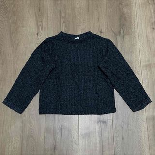 ザラキッズ(ZARA KIDS)のザラキッズ トップス ダークグレー 6y 116cm 未使用(Tシャツ/カットソー)