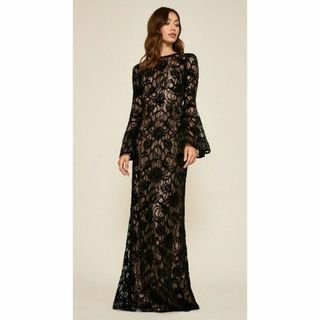 タダシショウジ(TADASHI SHOJI)のTADASHI SHOJI ロングフォーマルドレス「０」７号程度(ロングワンピース/マキシワンピース)