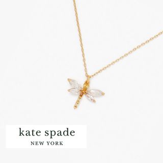 ケイトスペードニューヨーク(kate spade new york)のKS021S1 Kate spade   トンボ　ネックレス　新品未使用(ネックレス)