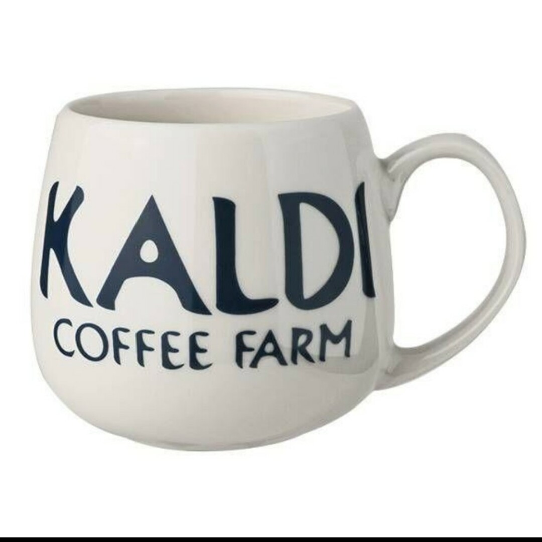 KALDI(カルディ)のKALDI　ロゴマグカップ インテリア/住まい/日用品のキッチン/食器(グラス/カップ)の商品写真