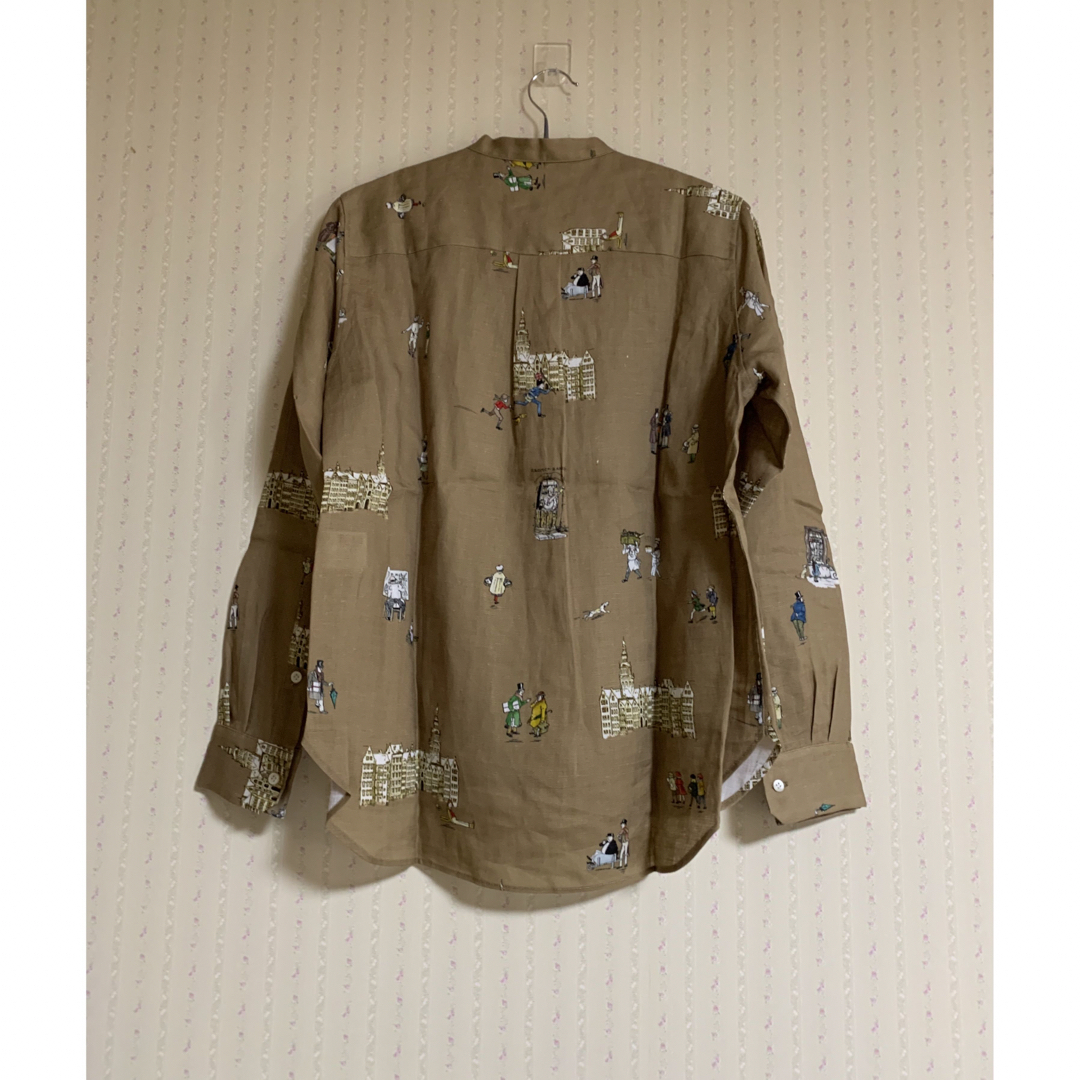 nest Robe(ネストローブ)のOLD TIME ENGLAND STAND COLLAR  SHIRT レディースのトップス(シャツ/ブラウス(長袖/七分))の商品写真