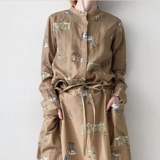 nest Robe - 【UpcycleLino】リボンドブラウスの通販 by ニャニャ's