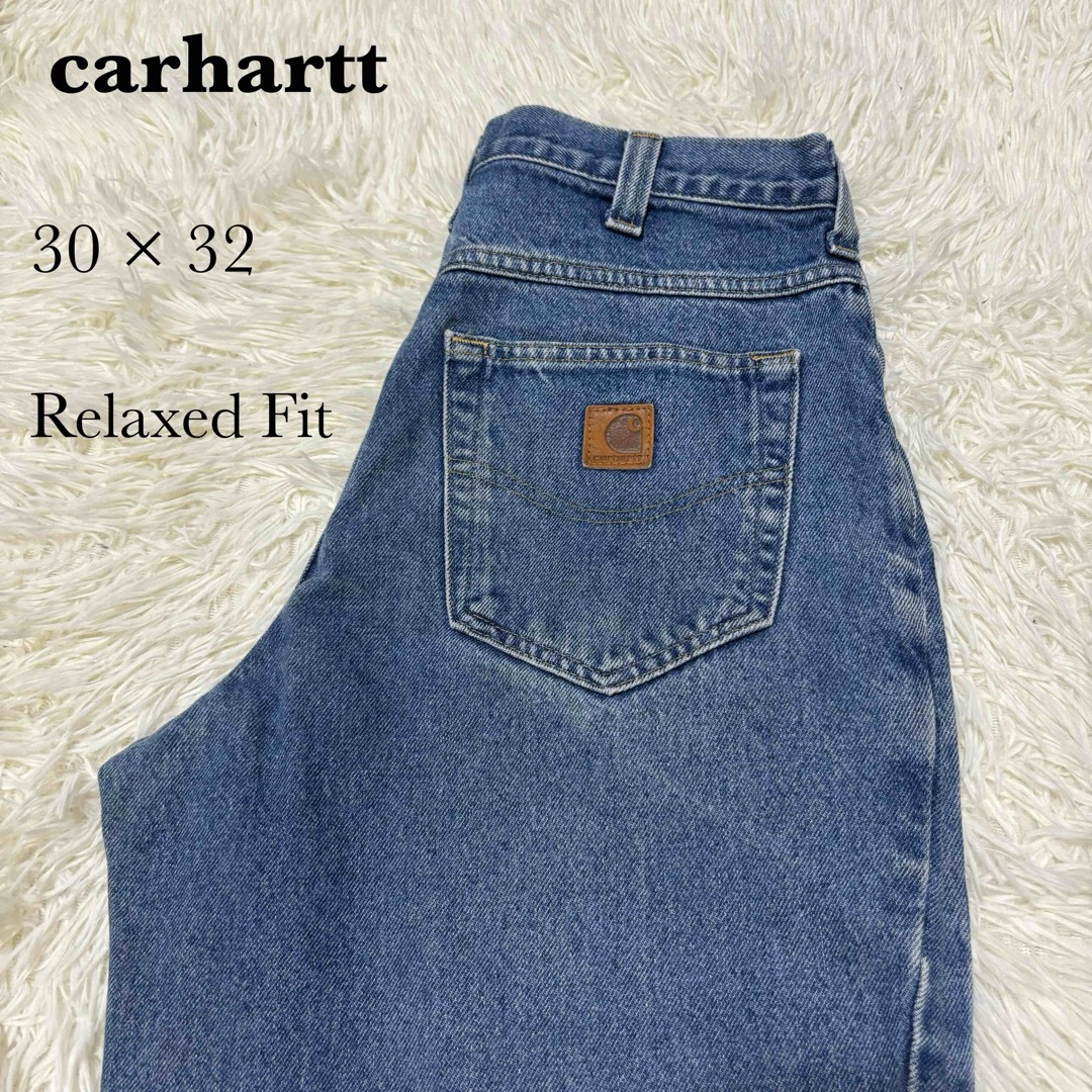 carhartt(カーハート)のCarhartt デニムペインターパンツ ワークブルー メキシコ製 30×32  メンズのパンツ(デニム/ジーンズ)の商品写真