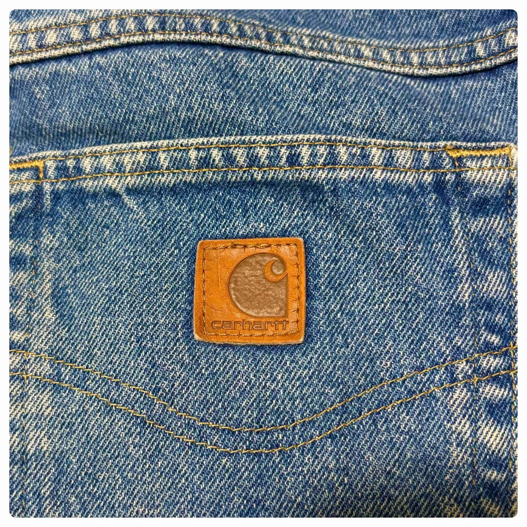 carhartt(カーハート)のCarhartt デニムペインターパンツ ワークブルー メキシコ製 30×32  メンズのパンツ(デニム/ジーンズ)の商品写真