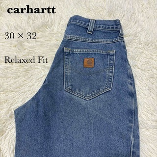 カーハート(carhartt)のCarhartt デニムペインターパンツ ワークブルー メキシコ製 30×32 (デニム/ジーンズ)