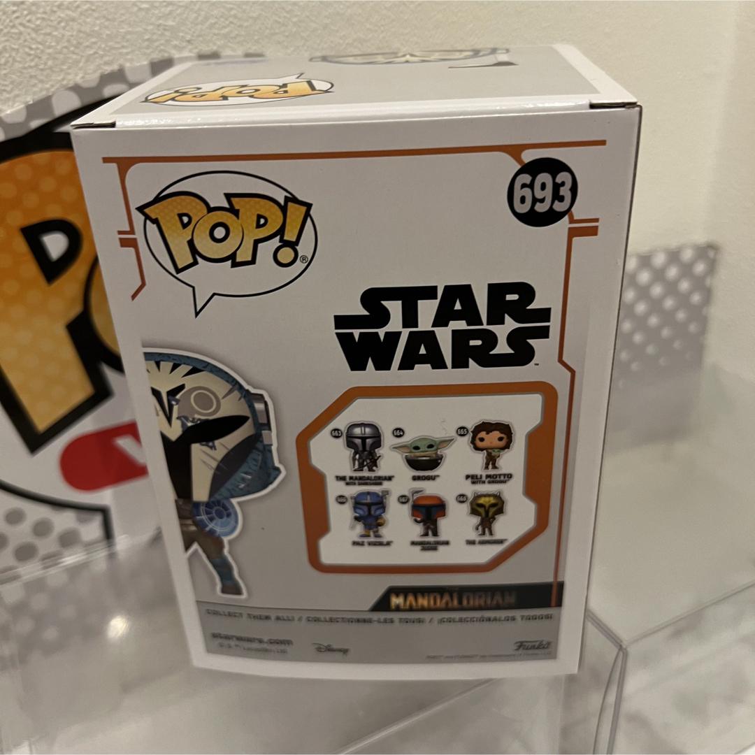 FUNKO(ファンコ)のFUNKO POP! スターウォーズ　マンダロリアン　ボー・カタン　シールド限定 エンタメ/ホビーのフィギュア(SF/ファンタジー/ホラー)の商品写真