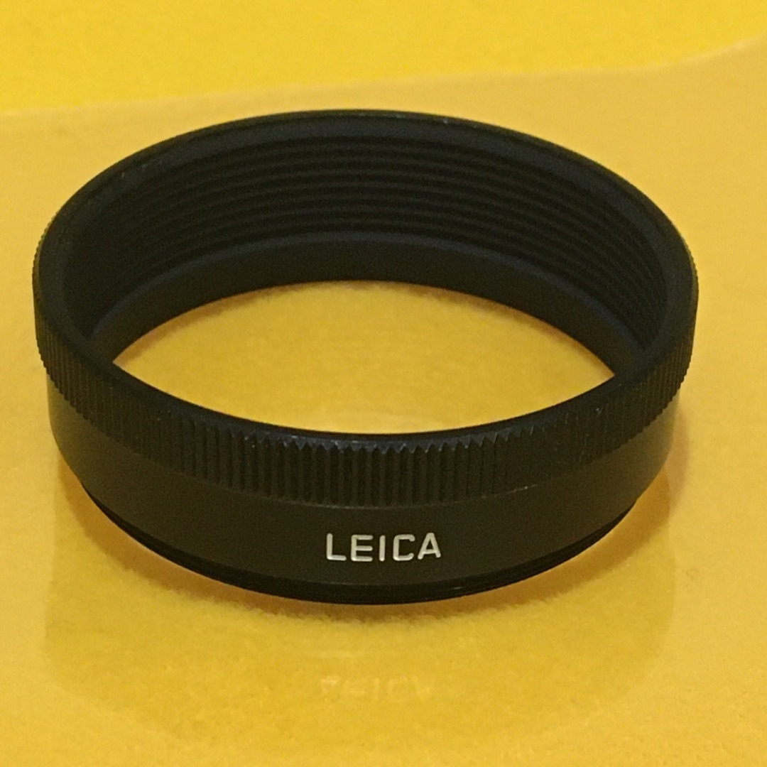 LEICA 純正Elmar M50mmF2.8 E39 フード 12550 良品 LEICA 純正Elmar M50mmF2.8 E39 フード 12550 良品