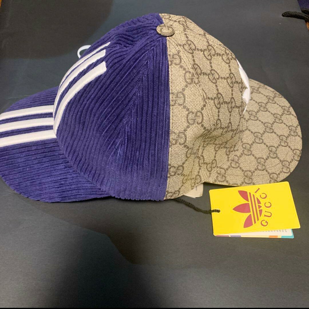 Gucci(グッチ)のadidas x Gucci double-sided baseball hat メンズの帽子(キャップ)の商品写真