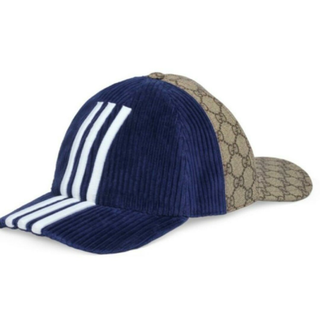 Gucci(グッチ)のadidas x Gucci double-sided baseball hat メンズの帽子(キャップ)の商品写真