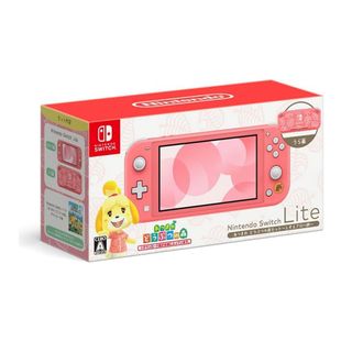 ニンテンドースイッチ(Nintendo Switch)のNintendo Switch Lite あつまれ どうぶつの森セット ~しずえ(携帯用ゲーム機本体)