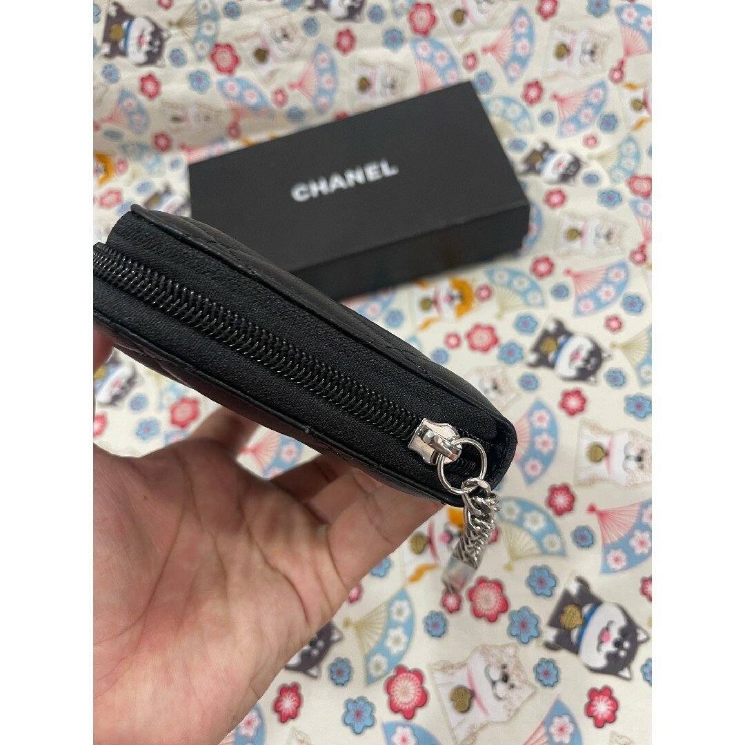 CHANELノベルティー長財布、小銭入れ