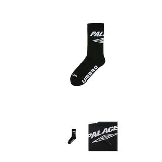 パレス(PALACE)のPALACE UMBRO TRAINING SOCK BLACK ソックス(ソックス)