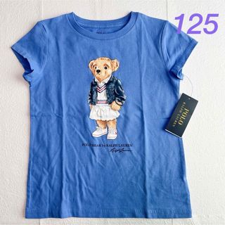 ポロラルフローレン(POLO RALPH LAUREN)のラルフローレン ガールズ半袖Tシャツ ブルー 6X/125(Tシャツ/カットソー)