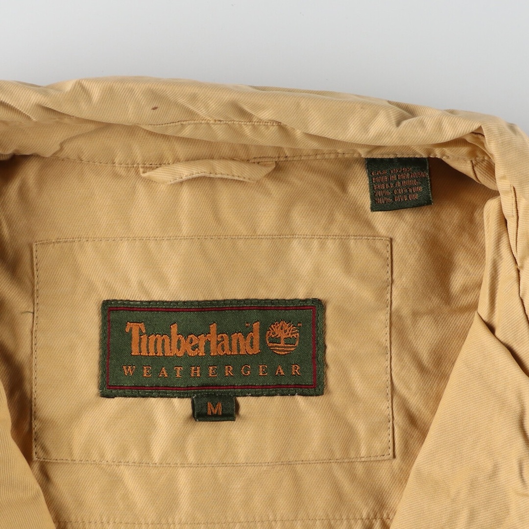 Timberland(ティンバーランド)の古着 90年代 ティンバーランド Timberland WEATHERGEAR コットンツイルジャケット メンズM ヴィンテージ /eaa426241 メンズのジャケット/アウター(その他)の商品写真