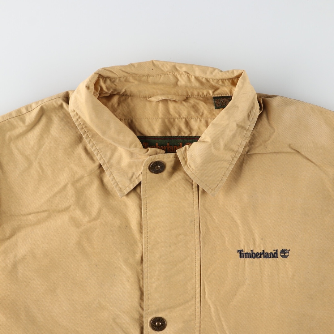 Timberland(ティンバーランド)の古着 90年代 ティンバーランド Timberland WEATHERGEAR コットンツイルジャケット メンズM ヴィンテージ /eaa426241 メンズのジャケット/アウター(その他)の商品写真