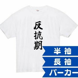 反抗期　面白いtシャツ　ふざけtシャツ　おもしろ　tシャツ　メンズ　黒　中二病(Tシャツ/カットソー(半袖/袖なし))