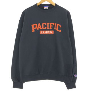 チャンピオン(Champion)の古着 00年代 チャンピオン Champion AUTHENTIC ATHLETIC APPAREL カレッジスウェットシャツ トレーナー メンズL /eaa411424(スウェット)