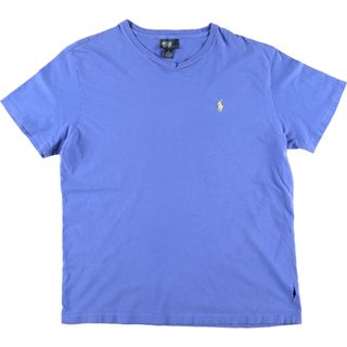 ラルフローレン(Ralph Lauren)の古着 90年代 ラルフローレン Ralph Lauren POLO by Ralph Lauren 半袖 ワンポイントロゴTシャツ メンズL ヴィンテージ /eaa425522(Tシャツ/カットソー(半袖/袖なし))