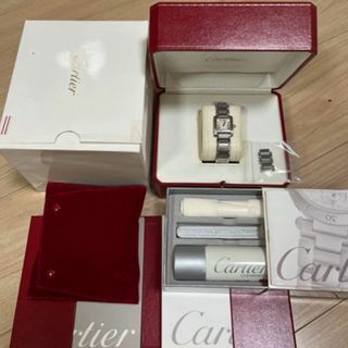 カルティエ(Cartier)の【保証書付属品完備】　カルティエ タンクフランセーズSM W51008Q3(腕時計(アナログ))