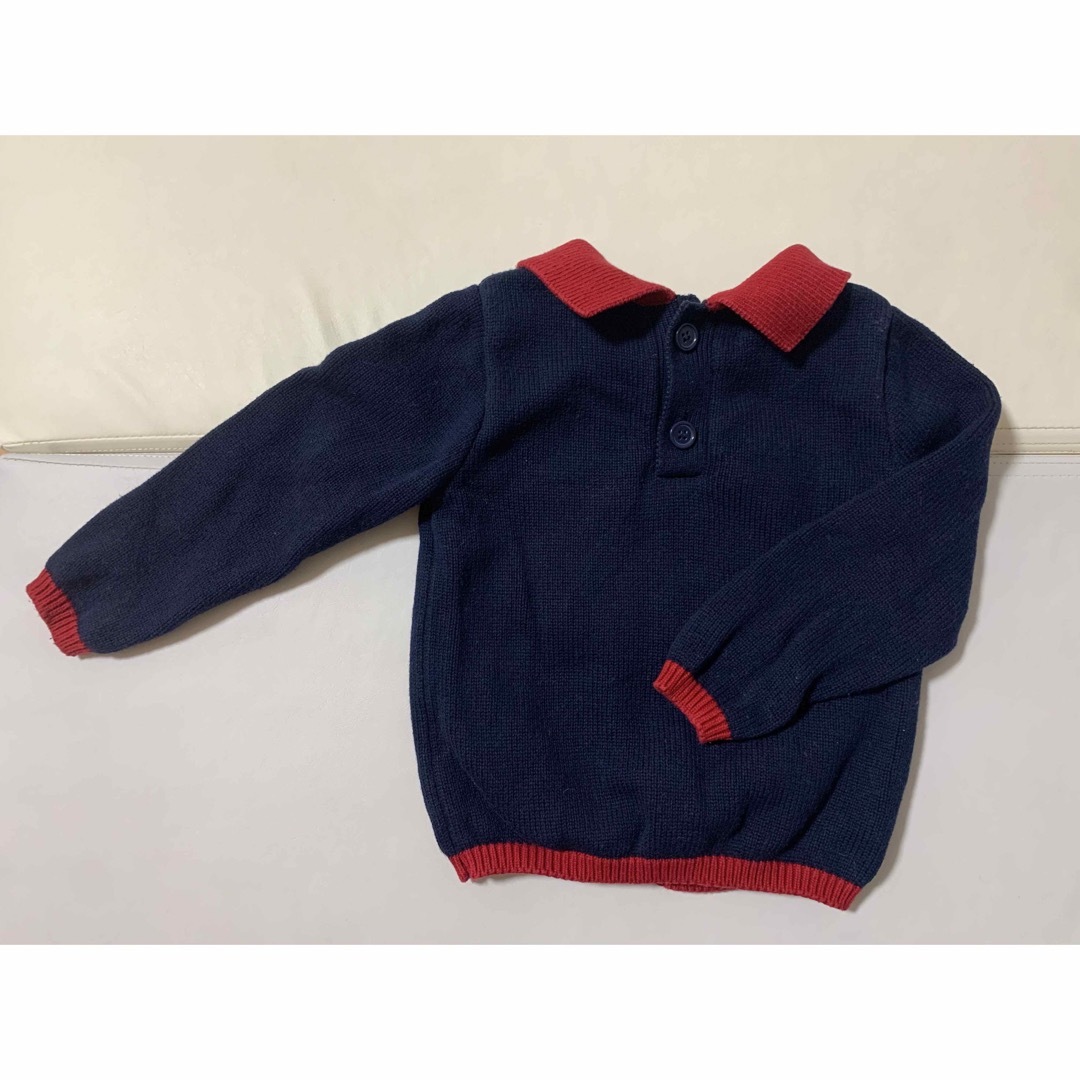 【美品】セーター 木馬 90cm キッズ/ベビー/マタニティのキッズ服男の子用(90cm~)(ニット)の商品写真