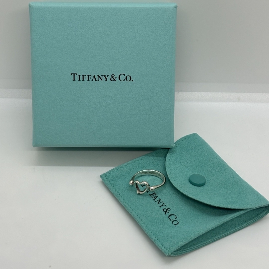 正規良品/Tiffany&co/エルサ・ペレッティ オープンハートリング 正規良品/Tiffany&co/エルサ・ペレッティ オープンハートリング