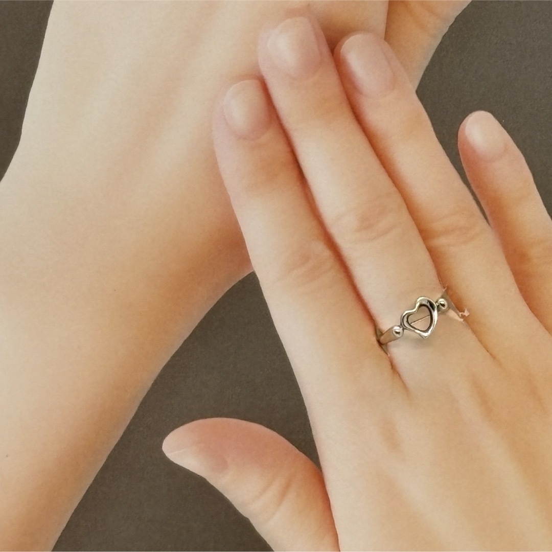 正規良品/Tiffany&co/エルサ・ペレッティ オープンハートリング 正規良品/Tiffany&co/エルサ・ペレッティ オープンハートリング