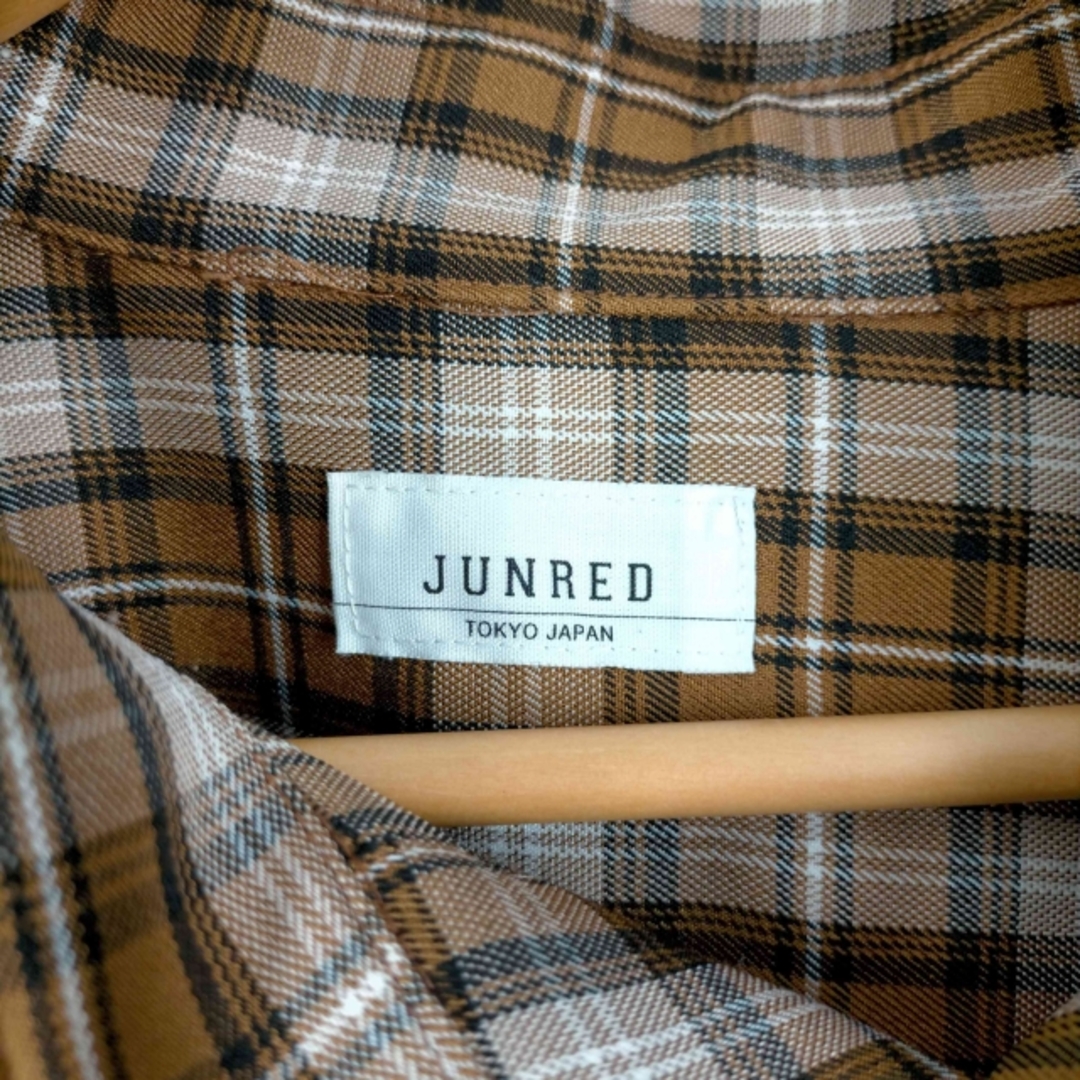 JUNRED(ジュンレッド)のJUNRed(ジュンレッド) オーバーサイズチェックシャツ メンズ トップス メンズのトップス(その他)の商品写真
