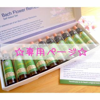 《にゃー様専用ページ》クリスタルハーブス 社★バッチフラワー10ml(その他)