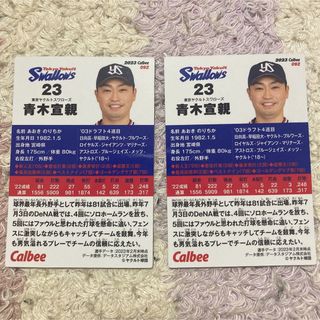 トウキョウヤクルトスワローズ(東京ヤクルトスワローズ)の青木宣親 プロ野球チップスカード(スポーツ選手)