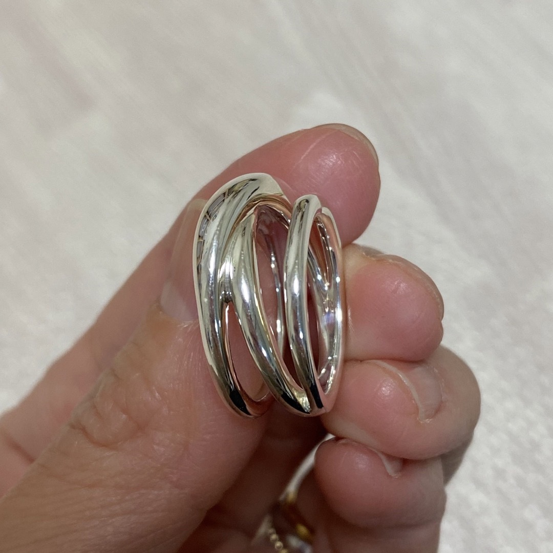 LORO ロロ shape ring02 シルバー　9号 レディースのアクセサリー(リング(指輪))の商品写真