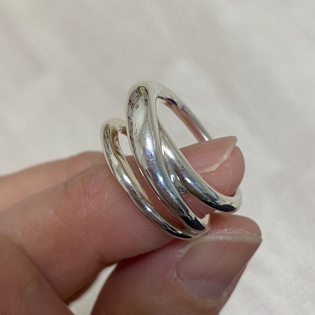 LORO ロロ shape ring02 シルバー　9号 レディースのアクセサリー(リング(指輪))の商品写真