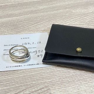 LORO ロロ shape ring02 シルバー　9号(リング(指輪))