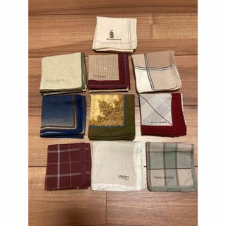 バーバリー(BURBERRY)のハンカチまとめ売り　ハンカチセット　紳士ハンカチ　メンズハンカチ　ハンカチ(ハンカチ/ポケットチーフ)