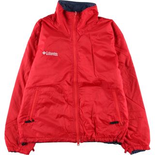 コロンビア(Columbia)の古着 90年代 コロンビア Columbia リバーシブル 中綿ジャケット パファージャケット メンズM ヴィンテージ /eaa424659(ダウンジャケット)