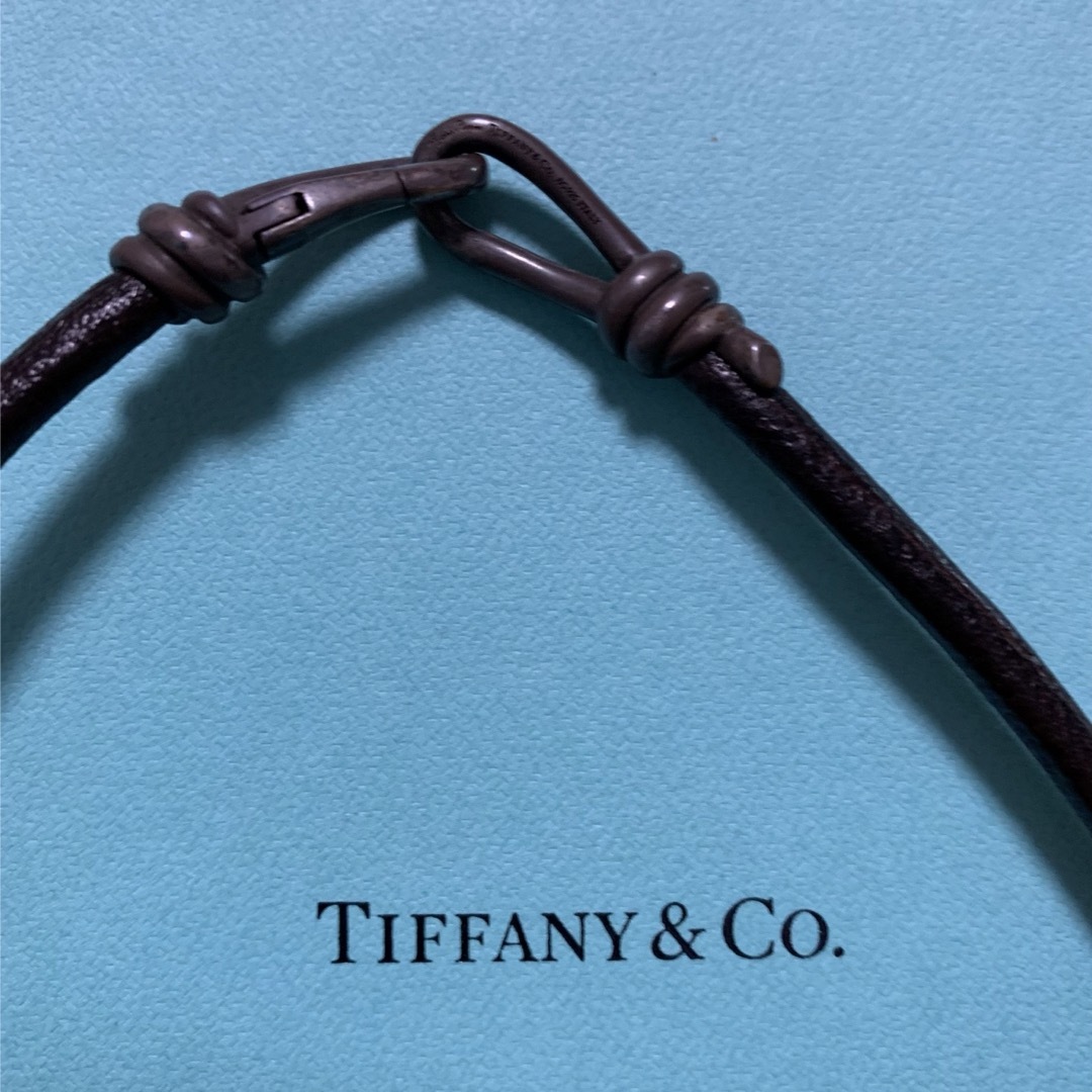 Tiffany & Co. - Tiffany & Co. ティファニー レザーチョーカー Tiffany & Co. - Tiffany & Co. ティファニー レザーチョーカー