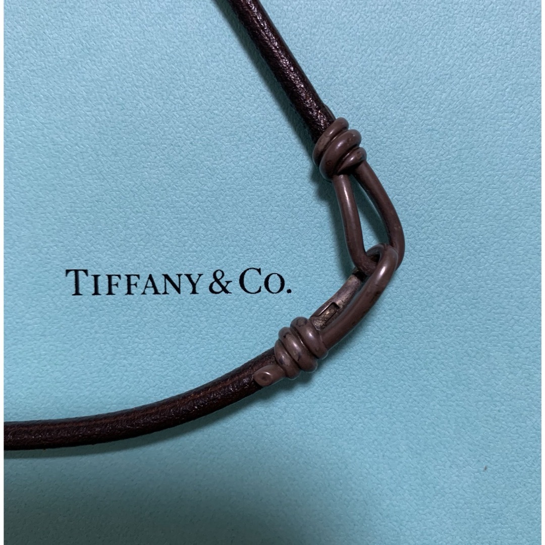 Tiffany & Co.(ティファニー)のTiffany & Co. ティファニー　レザーチョーカー メンズのアクセサリー(ネックレス)の商品写真