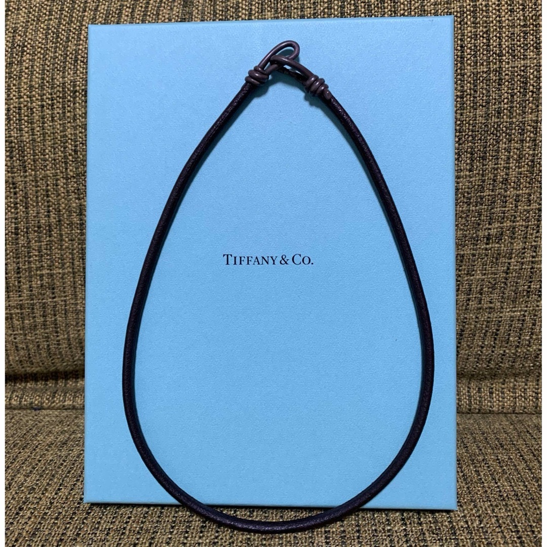 Tiffany & Co.(ティファニー)のTiffany & Co. ティファニー　レザーチョーカー メンズのアクセサリー(ネックレス)の商品写真