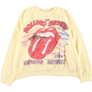 古着 THE ROLLING STONES ザローリングストーンズ バンド スウェットシャツ トレーナー レディースM /eaa411034(スウェット)