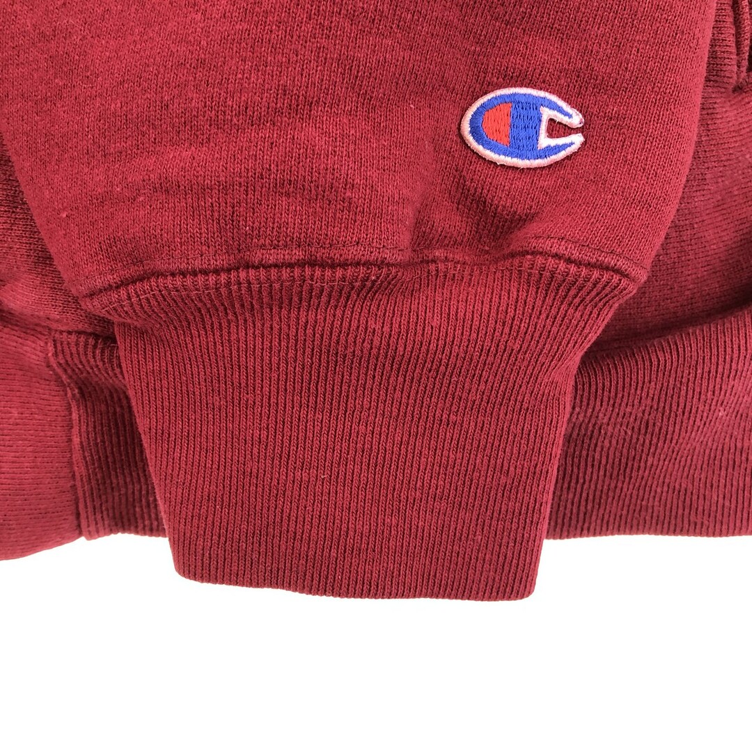 Champion(チャンピオン)の古着 90年代 チャンピオン Champion REVERSE WEAVE リバースウィーブ 刺繍タグ スウェット スナップカーディガン USA製 メンズXL ヴィンテージ バックロゴ /eaa423233 メンズのトップス(スウェット)の商品写真