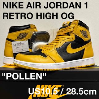 ジョーダン(Jordan Brand（NIKE）)のAIR JORDAN 1 RETRO HIGH OG POLLEN 28.5cm(スニーカー)