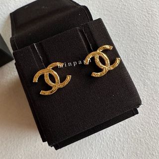 シャネル(CHANEL)のchanel ♡ GOLD ピアス ココマーク CCマーク【新品未使用】(ピアス)