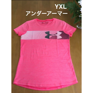 アンダーアーマー(UNDER ARMOUR)のアンダーアーマー　YXL  Tシャツ  ヒートギア　半袖(Tシャツ(半袖/袖なし))