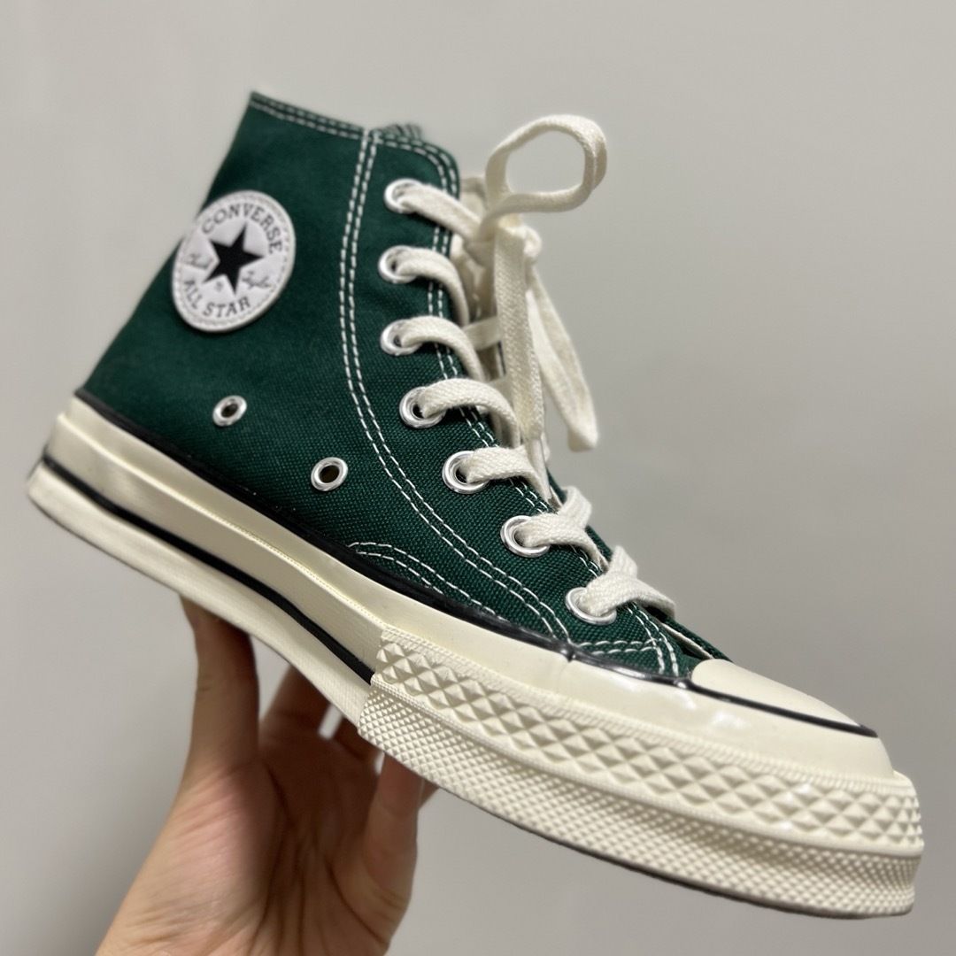 CONVERSE(コンバース)の【箱なし】ct70 converse グリーン　ハイカット レディースの靴/シューズ(スニーカー)の商品写真