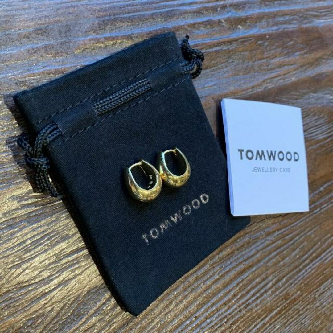 TOM WOOD(トムウッド)のトムウッド TOMWOOD Ice Hoop Small Gold シルバー ピアス スモール ゴールド 100516 Gold レディースのアクセサリー(ピアス)の商品写真