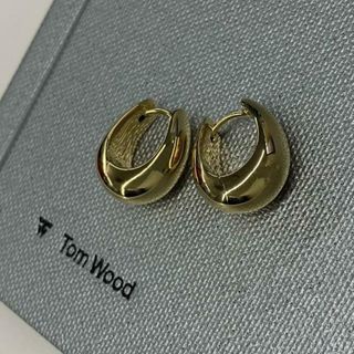 トムウッド(TOM WOOD)のトムウッド TOMWOOD Ice Hoop Small Gold シルバー ピアス スモール ゴールド 100516 Gold(ピアス)