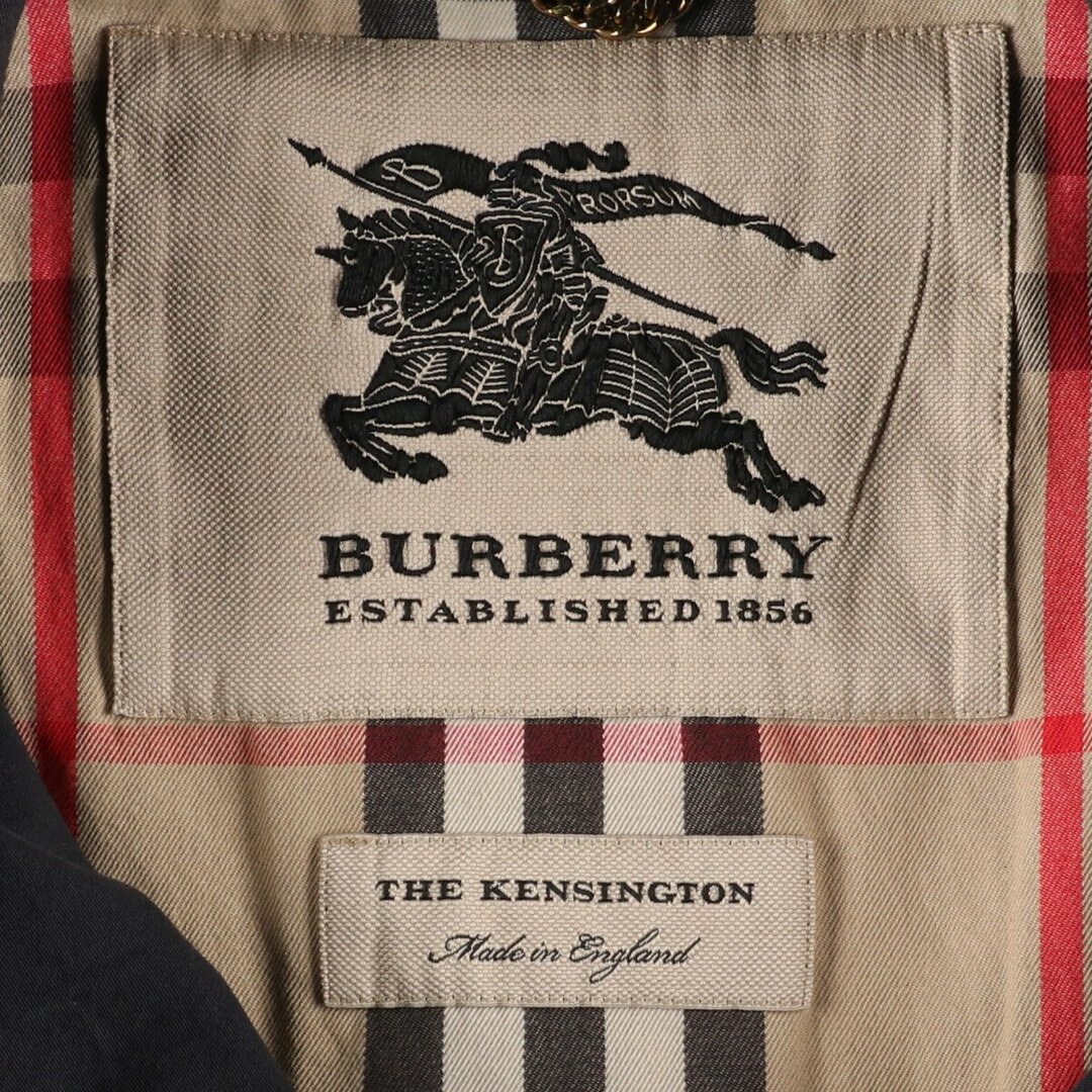 BURBERRY(バーバリー)の古着 バーバリー Burberry's THE KENSINGTON ハーフ丈 トレンチコート 英国製 メンズM /eaa422982 メンズのジャケット/アウター(トレンチコート)の商品写真