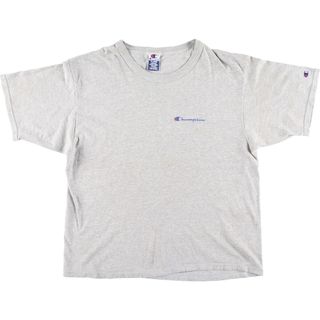 チャンピオン(Champion)の古着 90年代 チャンピオン Champion AUTHENTIC ATHLETIC APPAREL ロゴプリントTシャツ メンズXL ヴィンテージ /eaa395173(Tシャツ/カットソー(半袖/袖なし))